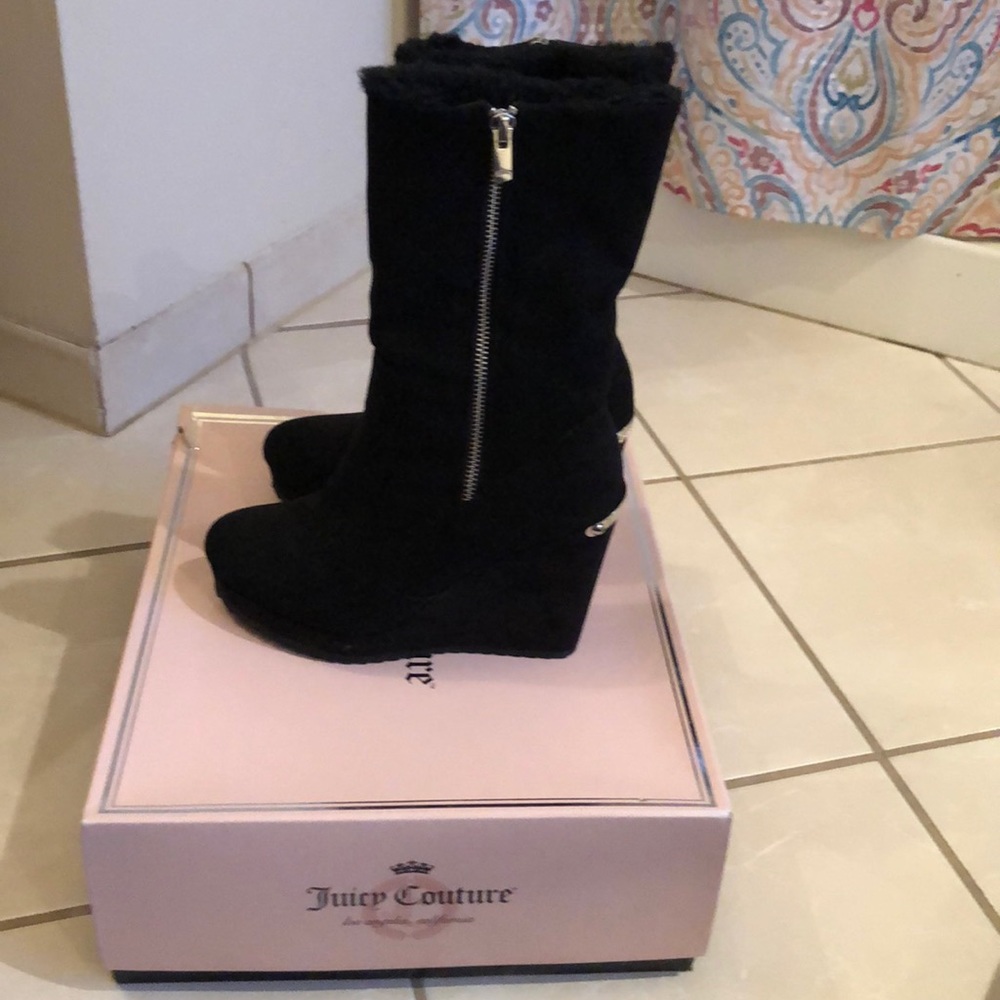 Juicy couture Sherpa Boots SZ 7.5